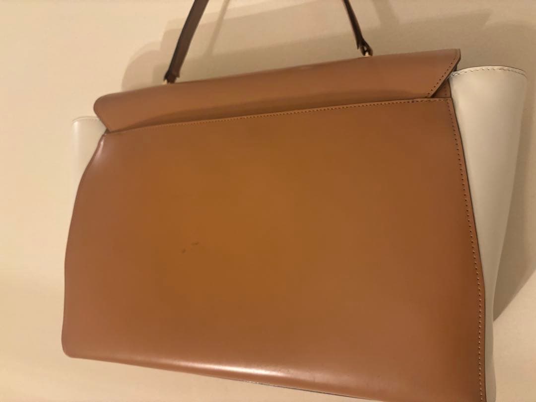 【FARO】定価5万　FLAP BRIEF MAT-LEATHER レザーバッグ