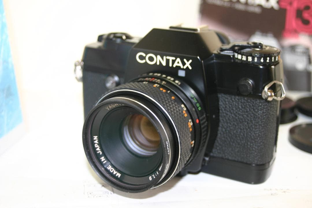 【動作確認済】コンタックス137MAクォーツ+ヤシカDSB50㎜（コンタ-3）