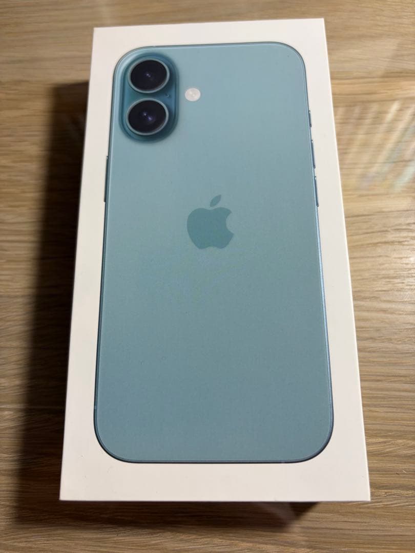 【美品】Apple iPhone 16 128GB 本体 ティール