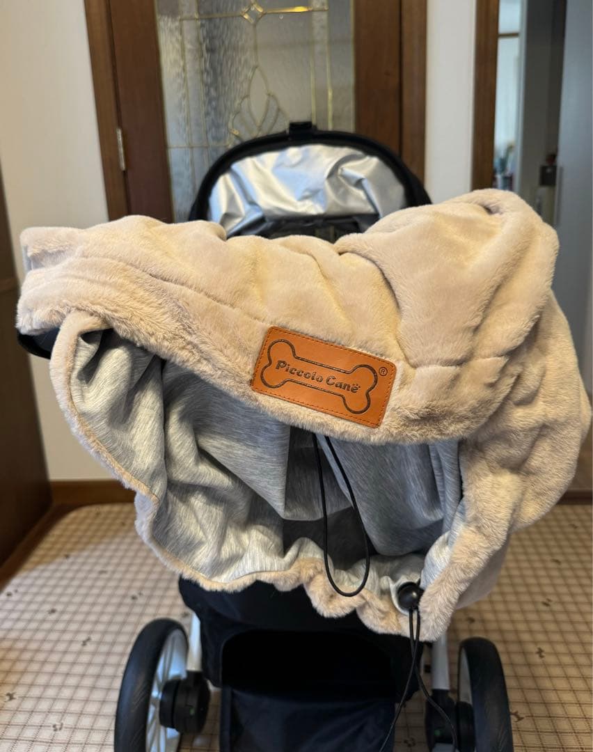 Petique ペットカート ブラック/ホワイト