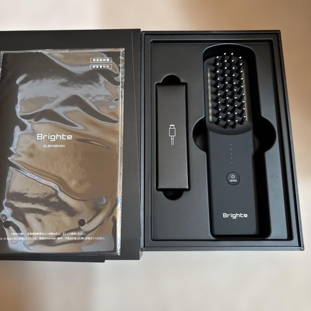 brightエレキブラシ、エレキローション、スカルプブラシセット