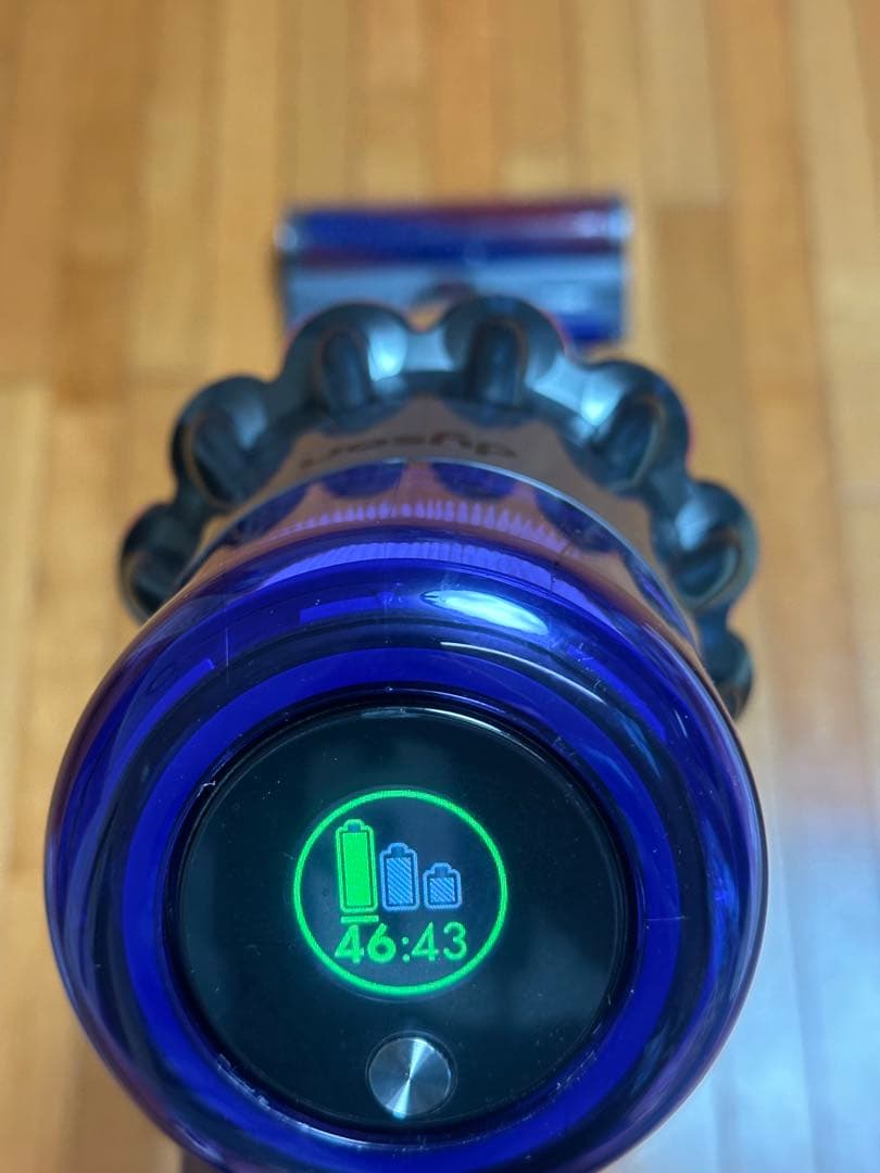 ダイソン 掃除機 Dyson SV15分解清掃済 先細LED・スタンド付 完動品