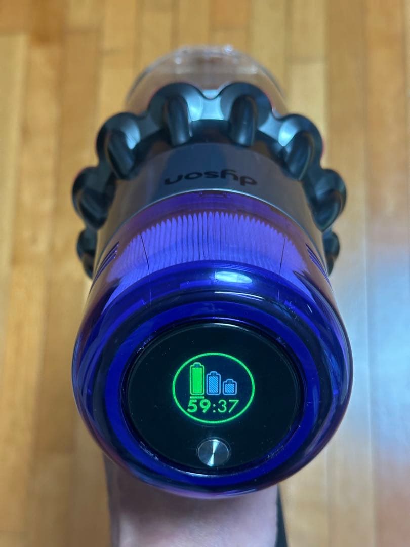 ダイソン 掃除機 Dyson SV15分解清掃済 先細LED・スタンド付 完動品