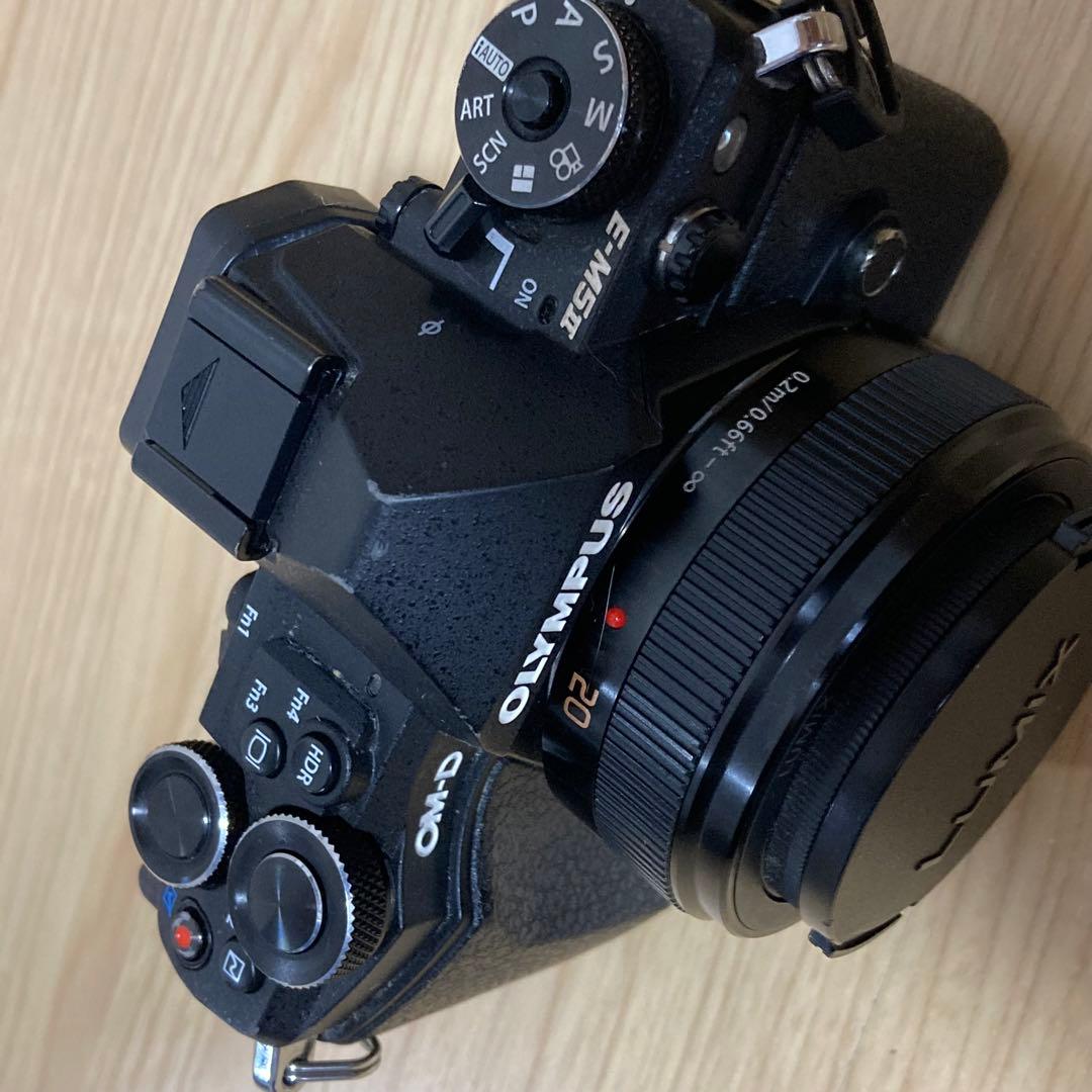 デジタルカメラ OM-D E-M5 MarkII&LUMIX G 20mm/F1.7 II
