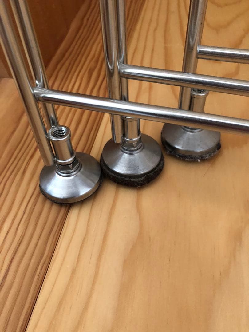 ステンレスユニットシェルフ　追加用帆立大、クロスバー大　無印良品