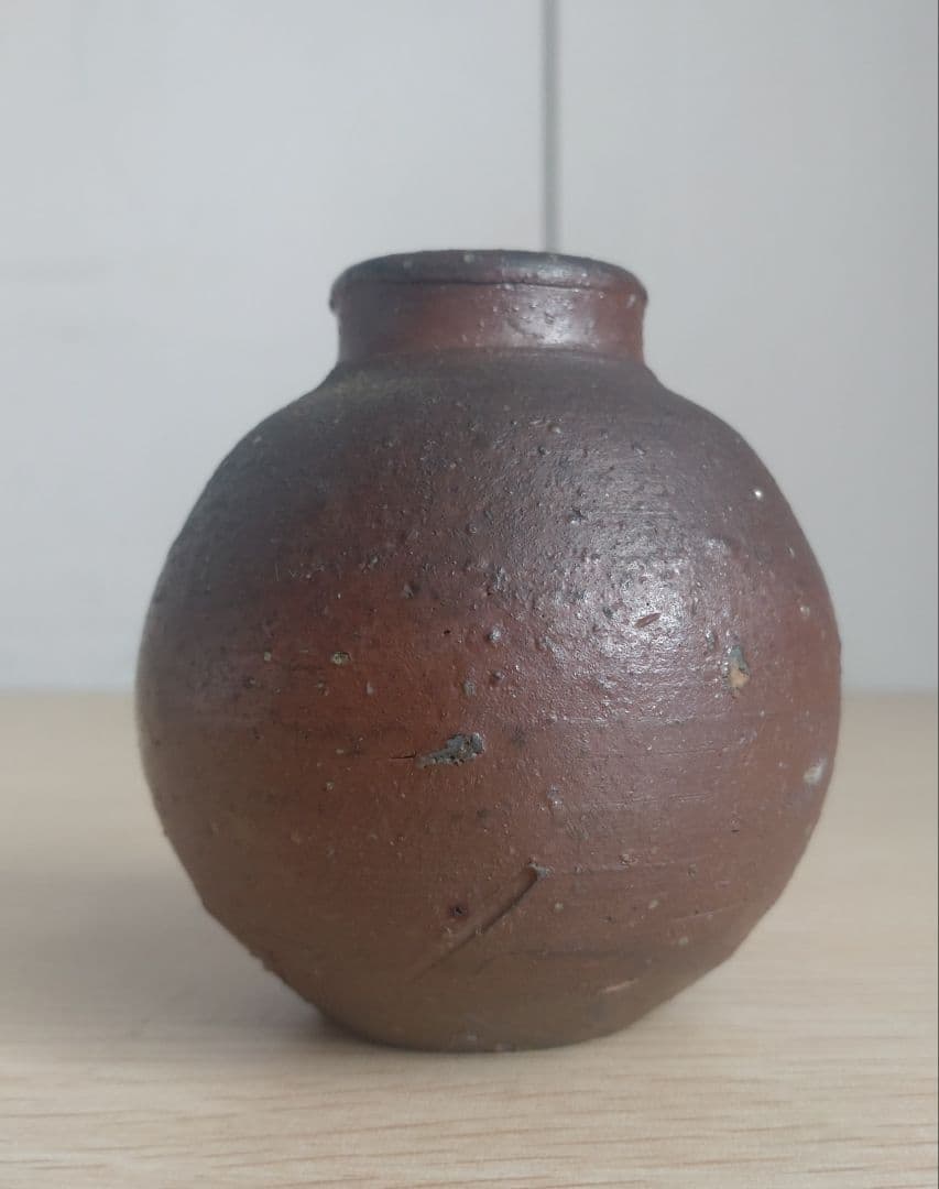 【人間国宝　最上位】藤原雄　備前茶碗　共箱　栞付　金重陶陽　山本陶秀　伊勢崎淳