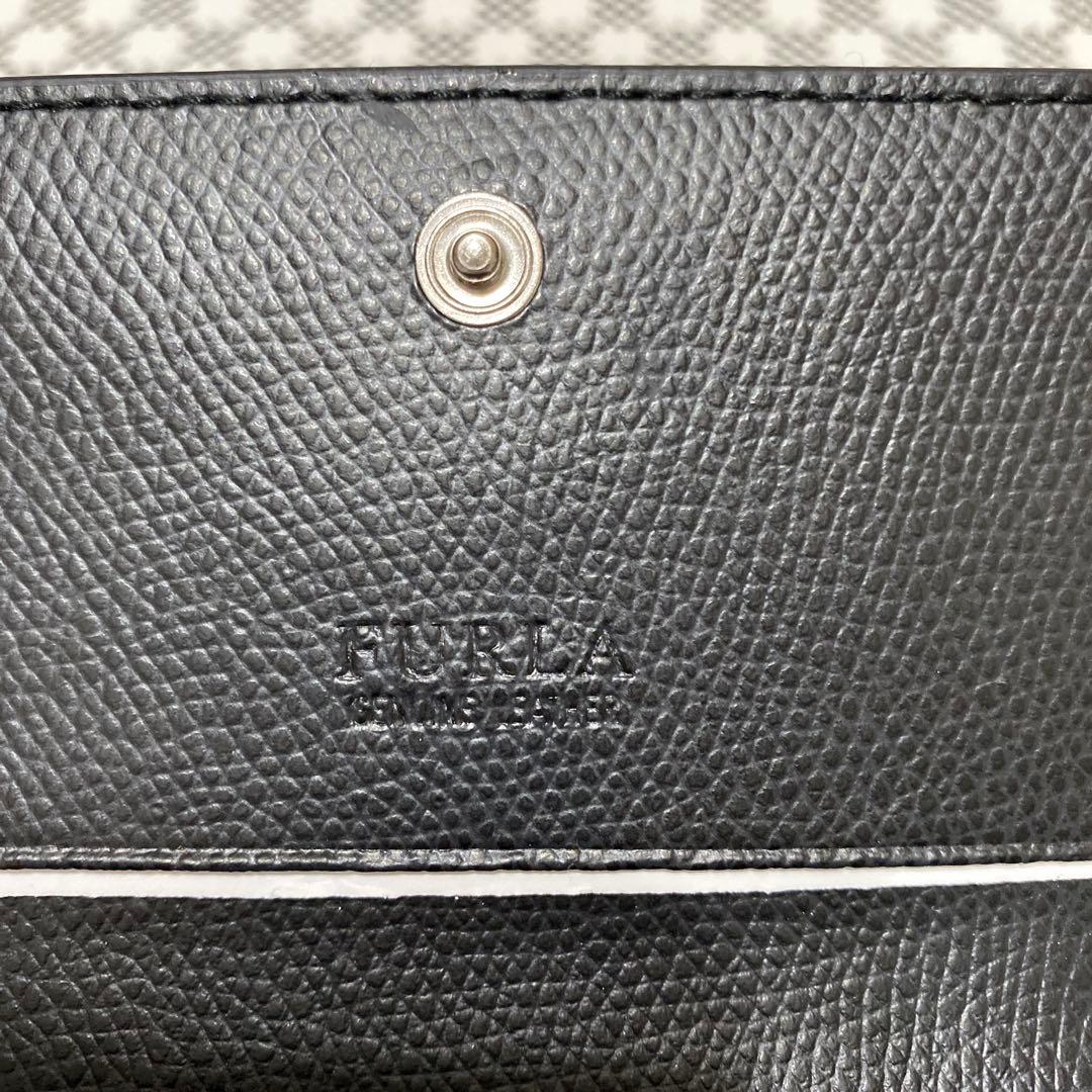 未使用　美品フルラ　Furla　名刺入れ　カード/パスケース　レザー