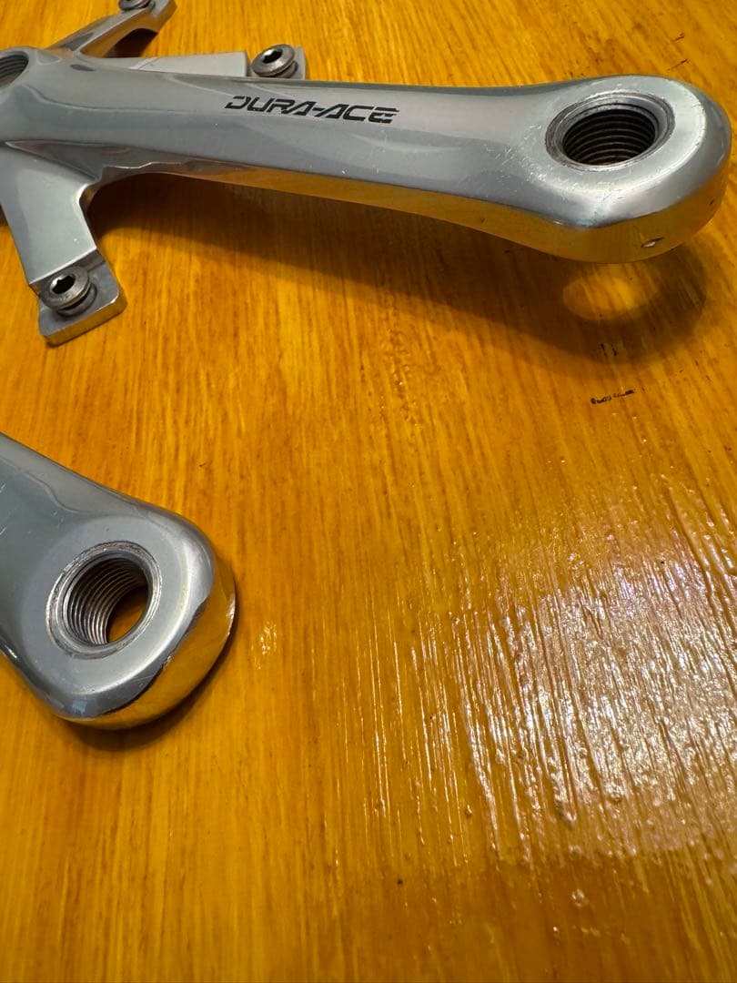 中古DURA-ACEピスト用クランクFC-7600 167.5mmNJS刻印あり