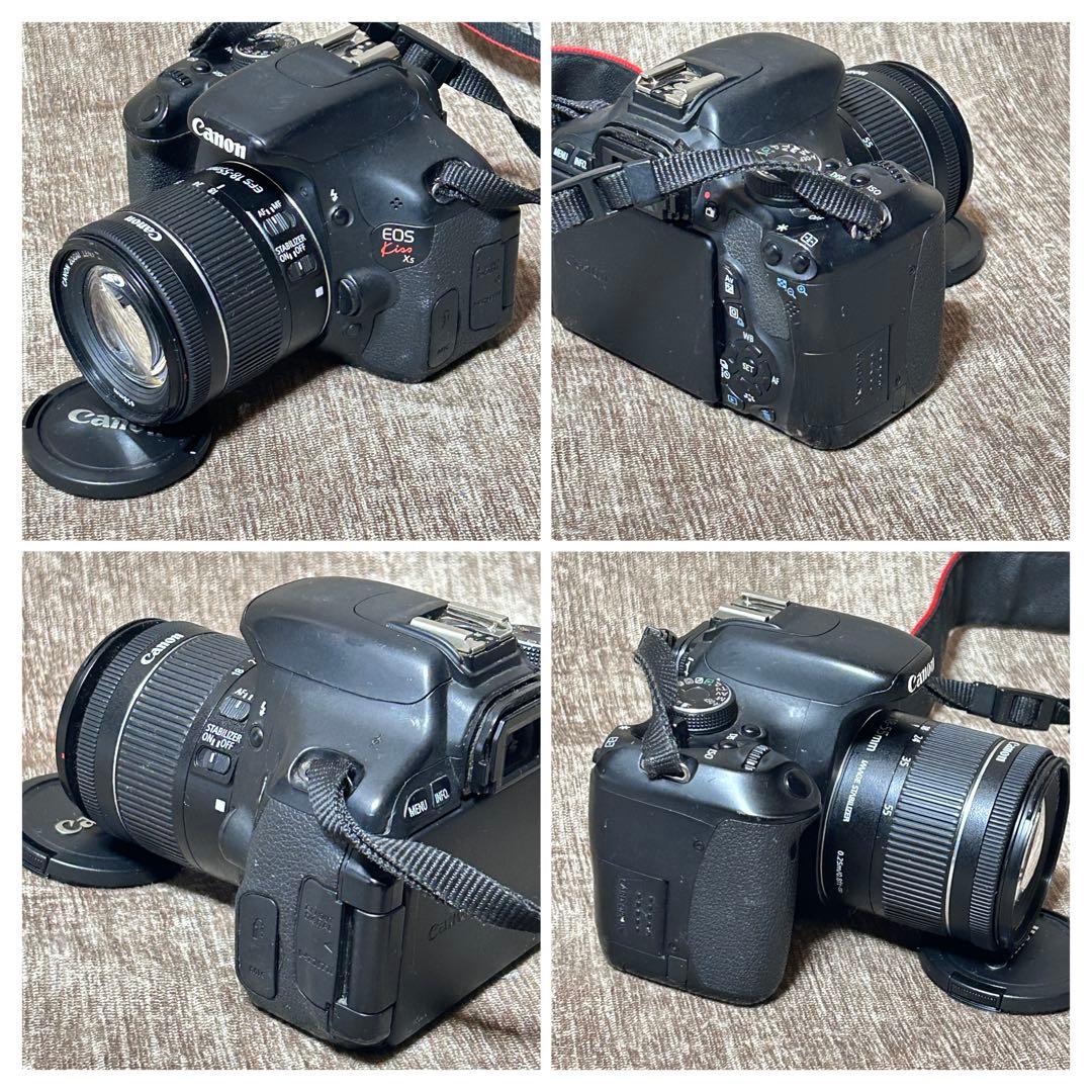 稼働品　Canon EOS kiss X5 レンズキット　充電器・電池　付属