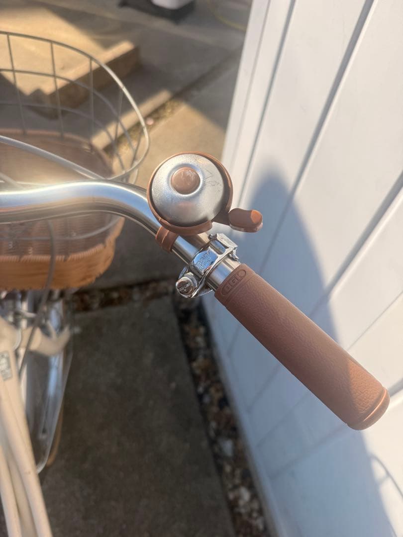 ☆豊橋市引取り☆あさひサイクル フェリークJr. 20インチ 自転車　クリーム色