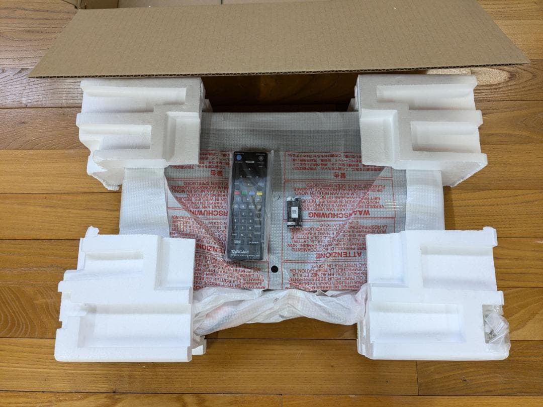 新品未使用　TASCAM Blu-ray player BD-01U　送料込