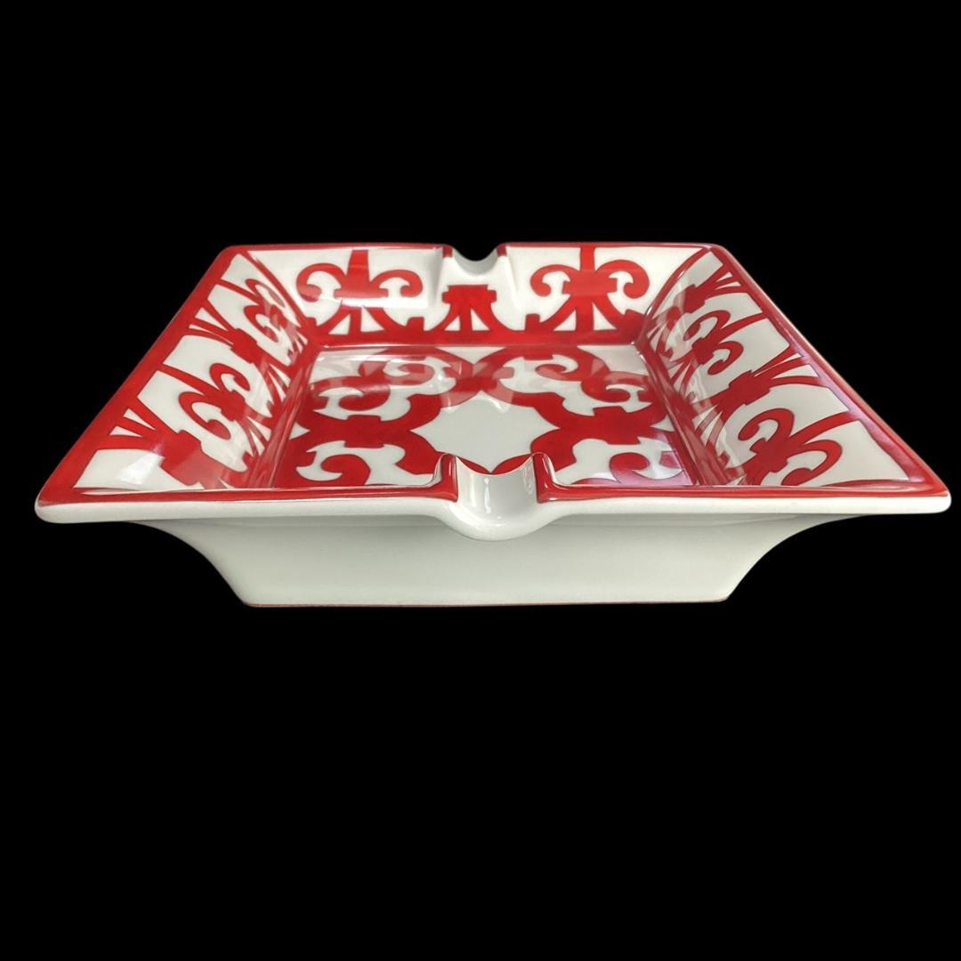 【美品】エルメス ガダルキヴィール アッシュトレイ 灰皿 小物入れ 陶器