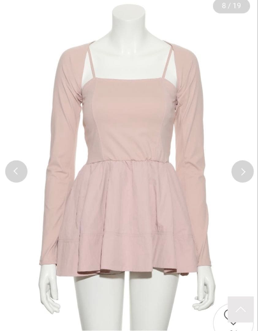 【新品未使用】リリーブラウン 3ピーススウィムウェア（ピンク） 水着 レディース