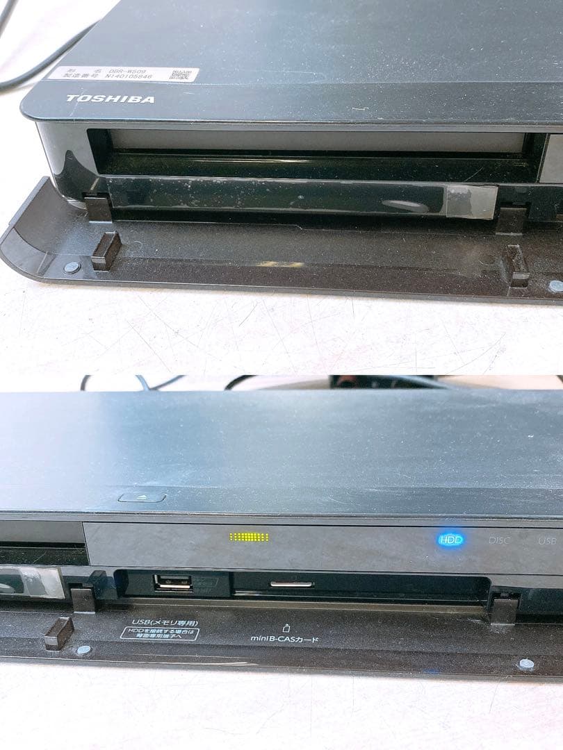リモコン無し 東芝 ブルーレイディスクレコーダー DBR-W509 2020年製