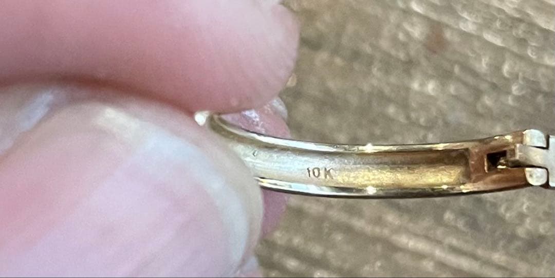 専用　AVALANCHE 10K イエローゴールド ピアス N20mm