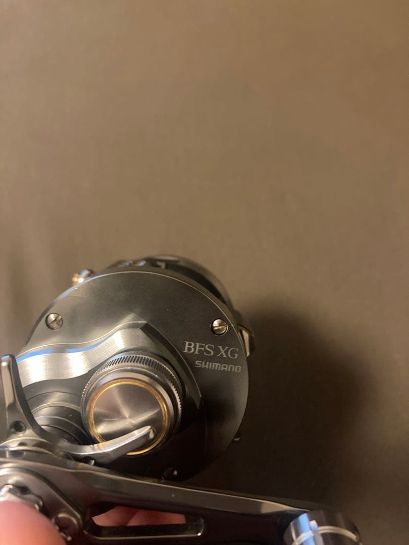 シマノ 23カルカッタコンクエスト BFS XG 左　夢屋ハンドル付