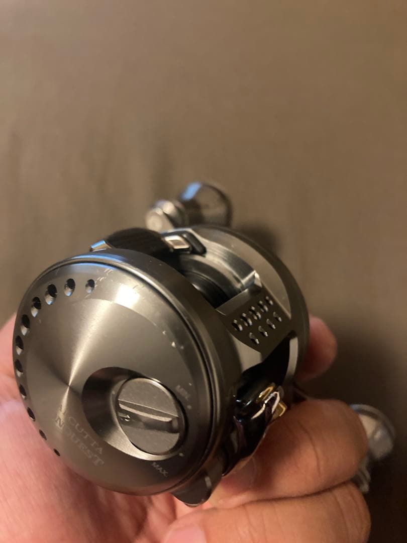 シマノ 23カルカッタコンクエスト BFS XG 左　夢屋ハンドル付