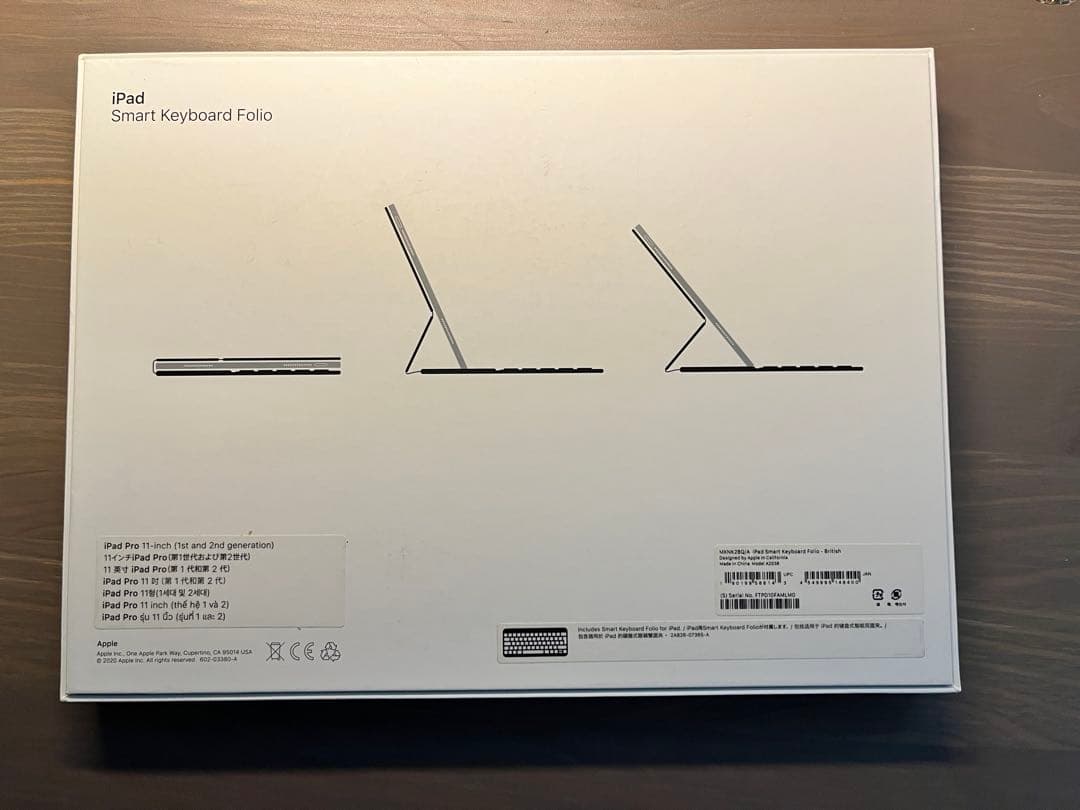 iPad本体 iPadPro11 & KeyboardFolio & AirPodsPro
