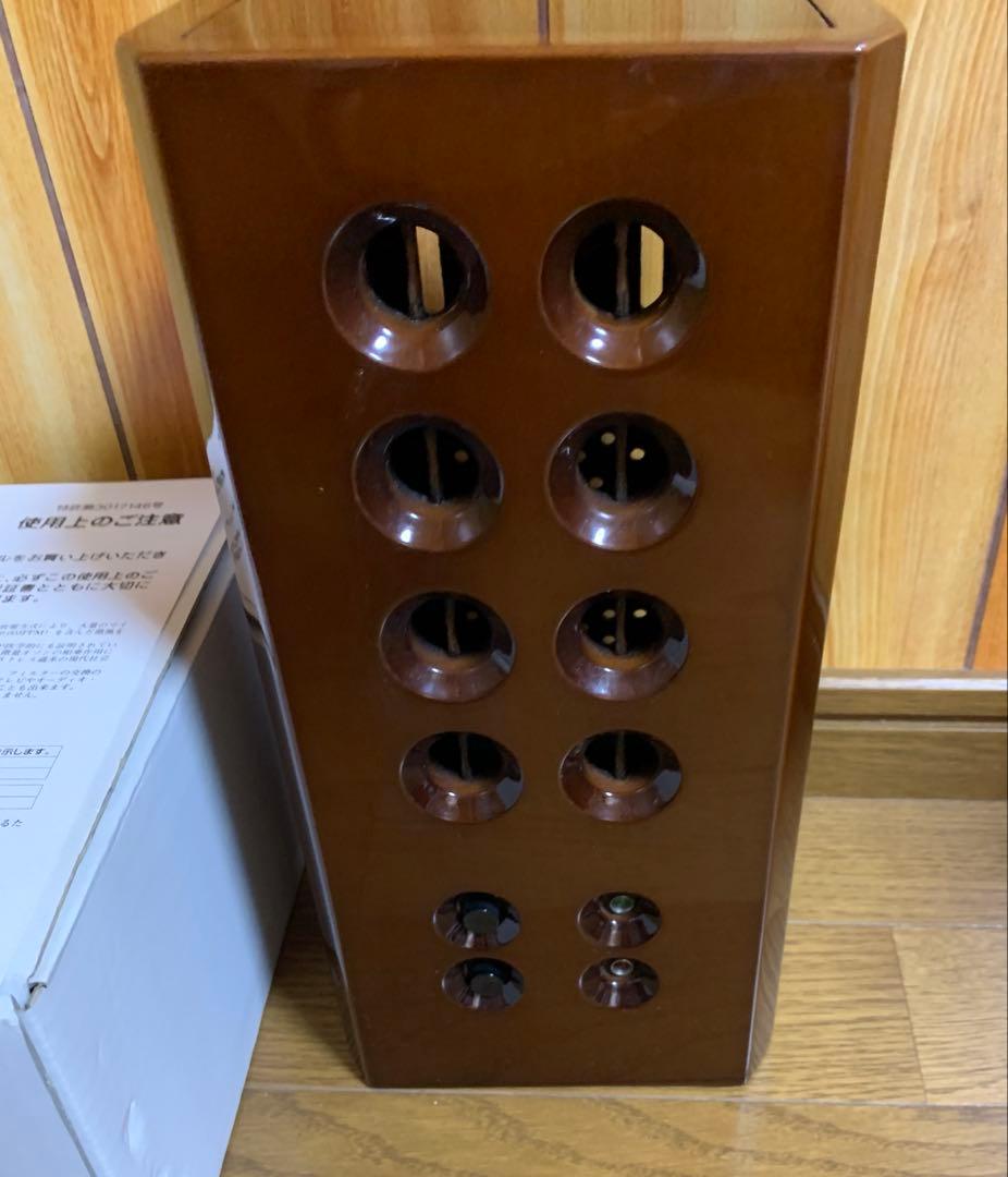 salir サリール　KO-108W 空気清浄機 ブラウン　木目調