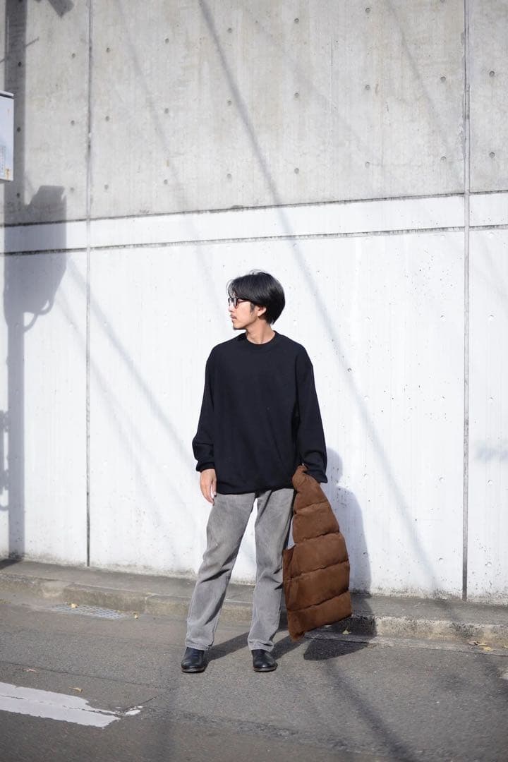 Cale　カル　スーパー120エアウール裏毛スウェット