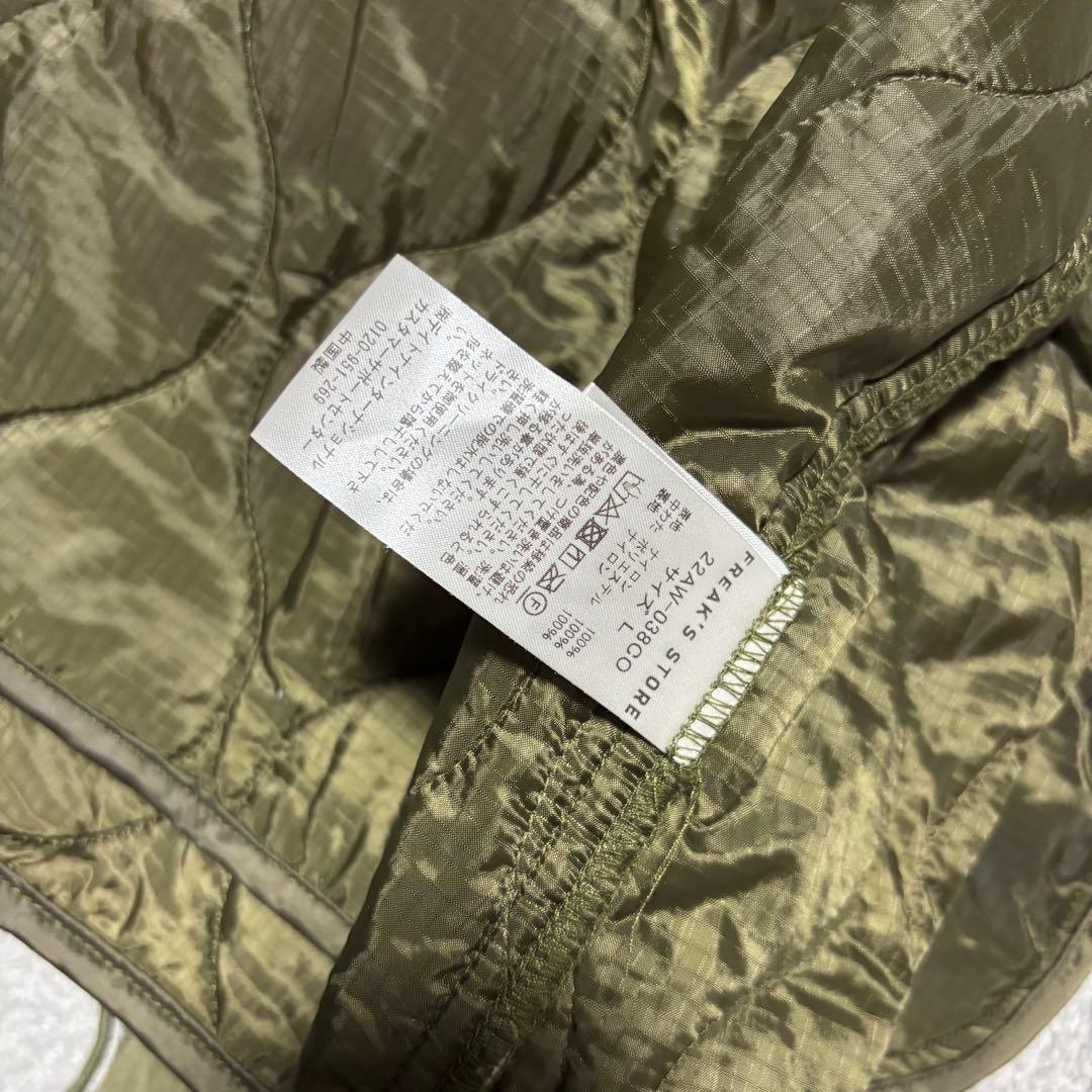 ビッグシルエット ライナー付き ショートモッズコート　フリークスストア