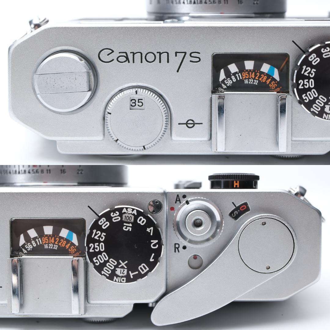 Canon Model 7s レンジファインダーカメラ 50mm f/1.8