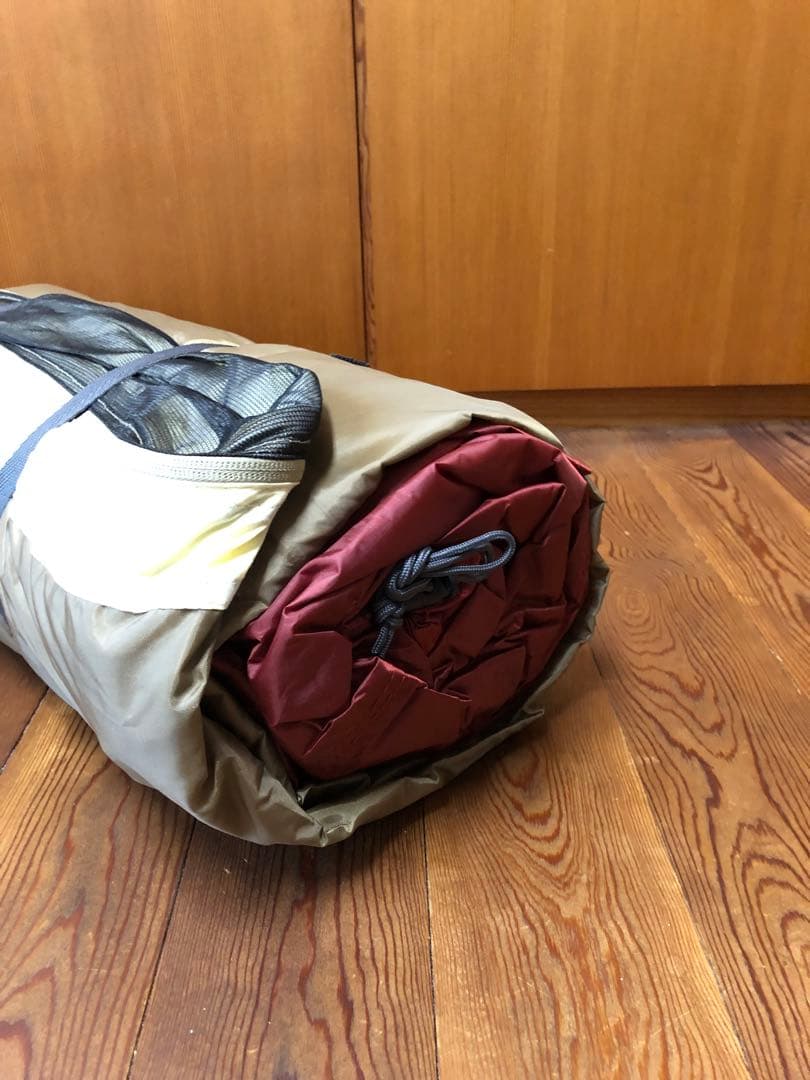 LOGOS レッド テント 限定版 収納バッグ付き