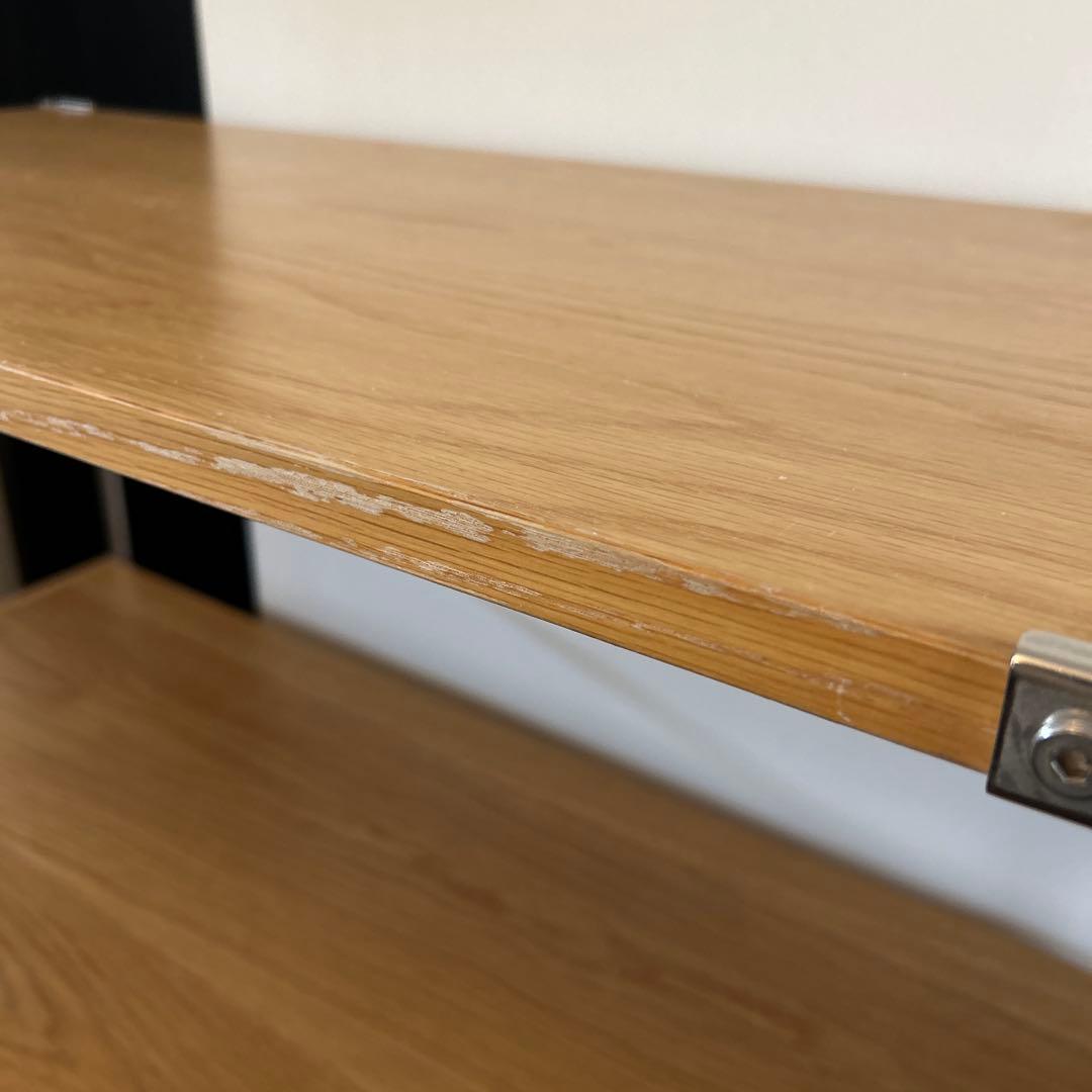 無印良品　引き出し付きステンレスユニットシェルフ