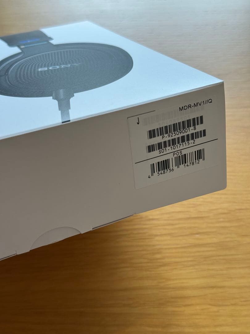 SONY MDR-MV1 ヘッドホン(箱あり＋ケーブル)