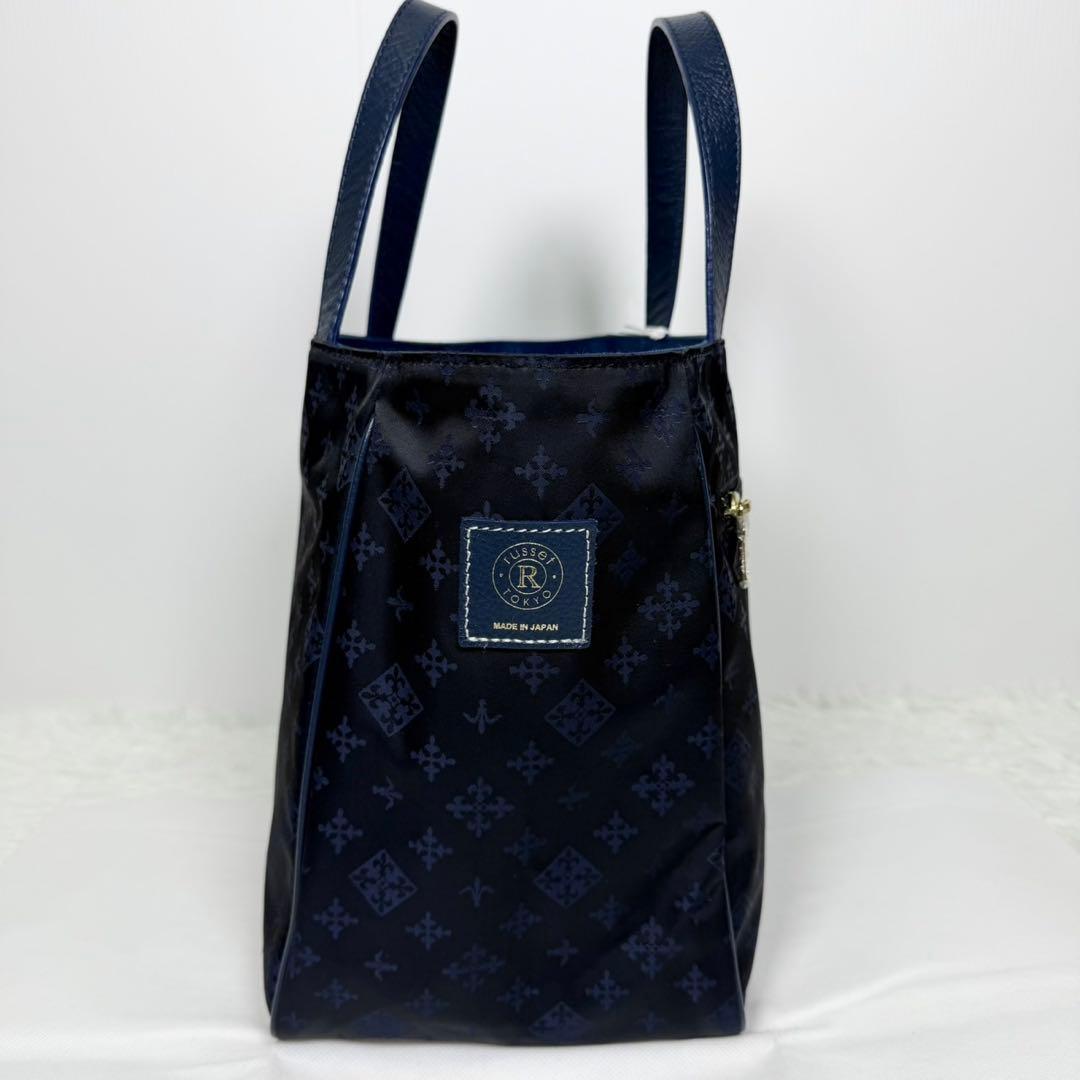 TOWA☆　極美品　russet ラシット　バッグ　ブラック×ネイビー