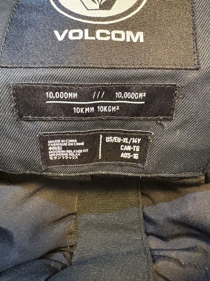 VOLCOM キッズ ビブパンツ　XLサイズ