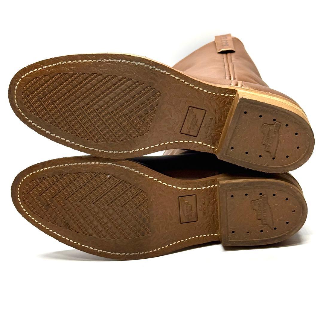 RED WING 1155 ペコス ワークブーツ ブラウン USA製 レザー 茶