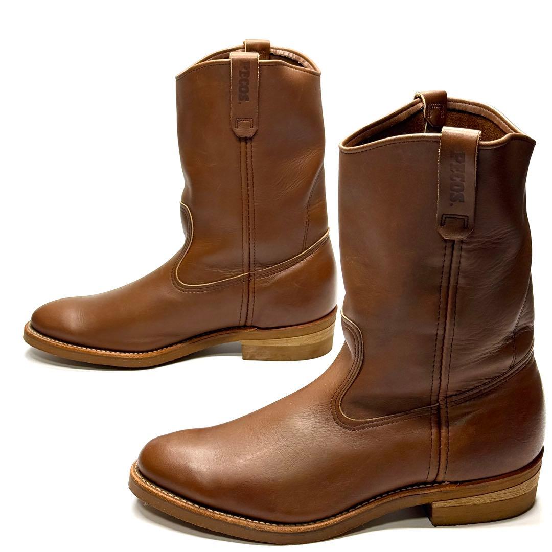 RED WING 1155 ペコス ワークブーツ ブラウン USA製 レザー 茶