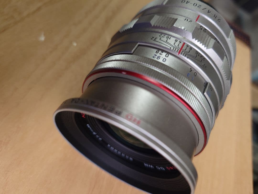PENTAX DA 20-40mm ED Limited DC WR　シルバー