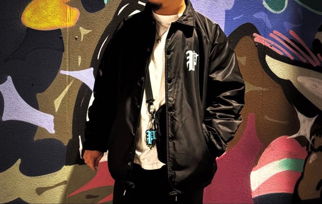 PHATRNK ブラック ナイロン ジャケット XL ファットランク