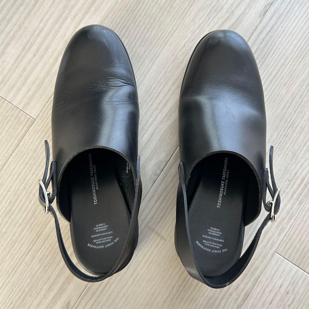 靴 BEAUTIFUL SHOES SINGLE BELT CLOGS 24.0