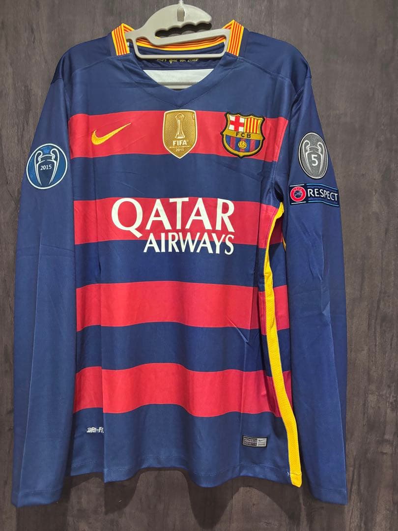 メッシ　バルセロナ　ユニフォーム　長袖