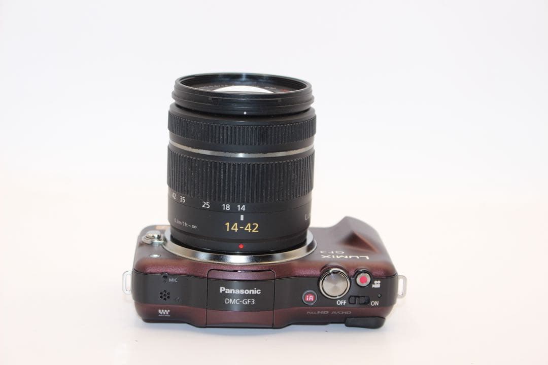 ★人気カラー★ショット数4576回★ LUMIX DMC-GF3 レンズキット