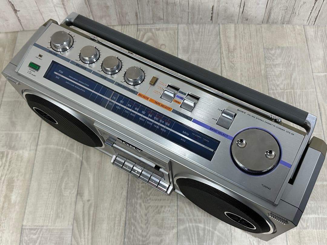 希少SONY ソニー ラジカセエナジーCFS-66 ラジオ Bluetooth付
