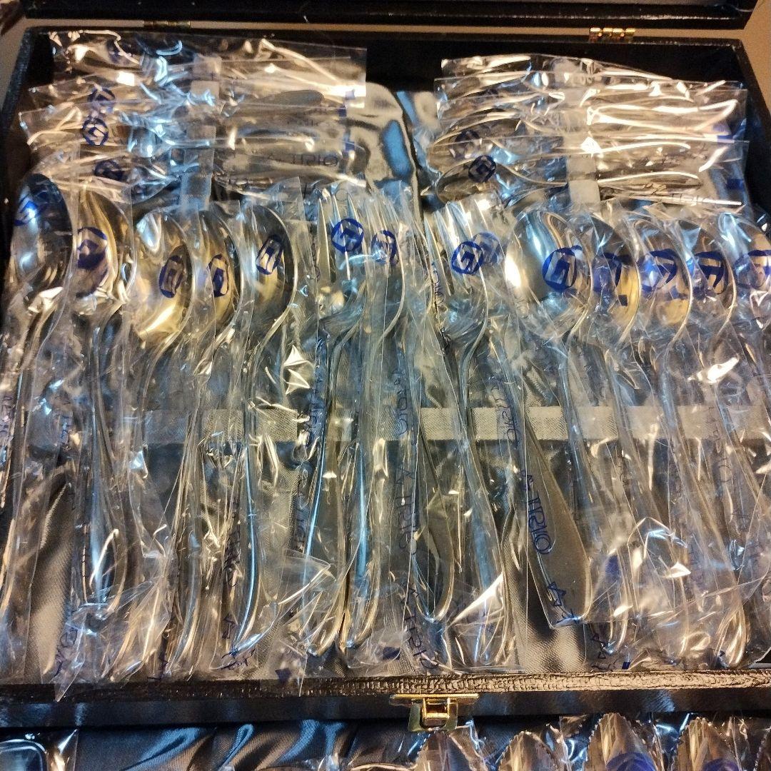 ✨️未使用✨️ TRIO BRAND 18-12 ボレロ カトラリー 41本入
