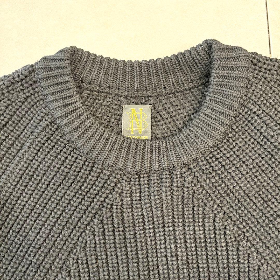 ［美品］バトナーニットセーター　ブラック　サイズ3