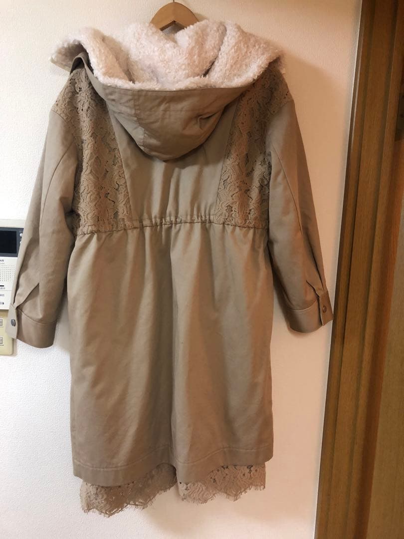 ノンモッズウールコート　⭕️値下げ中⭕️ボアライナー付3way美品