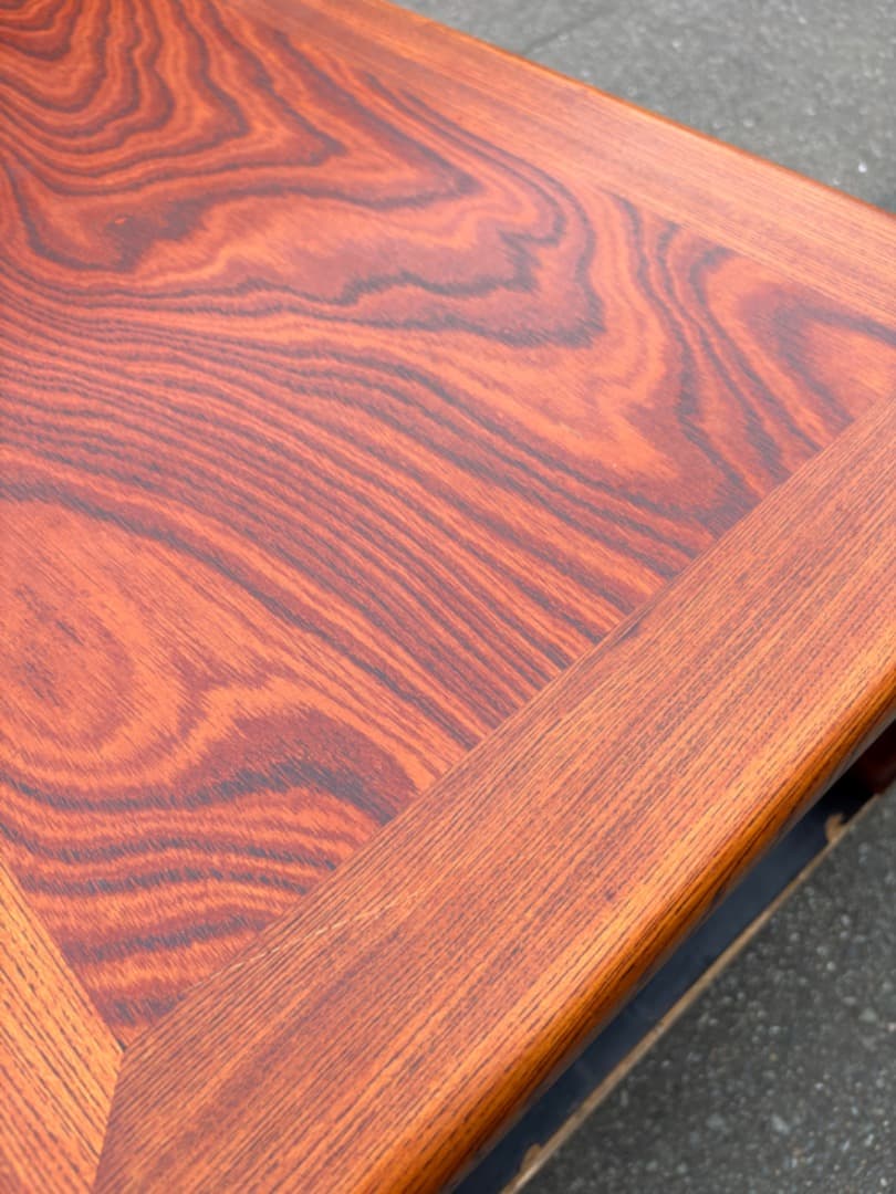 松本民芸家具　座卓　ローテーブル　指物　うるし　昭和レトロ　f921