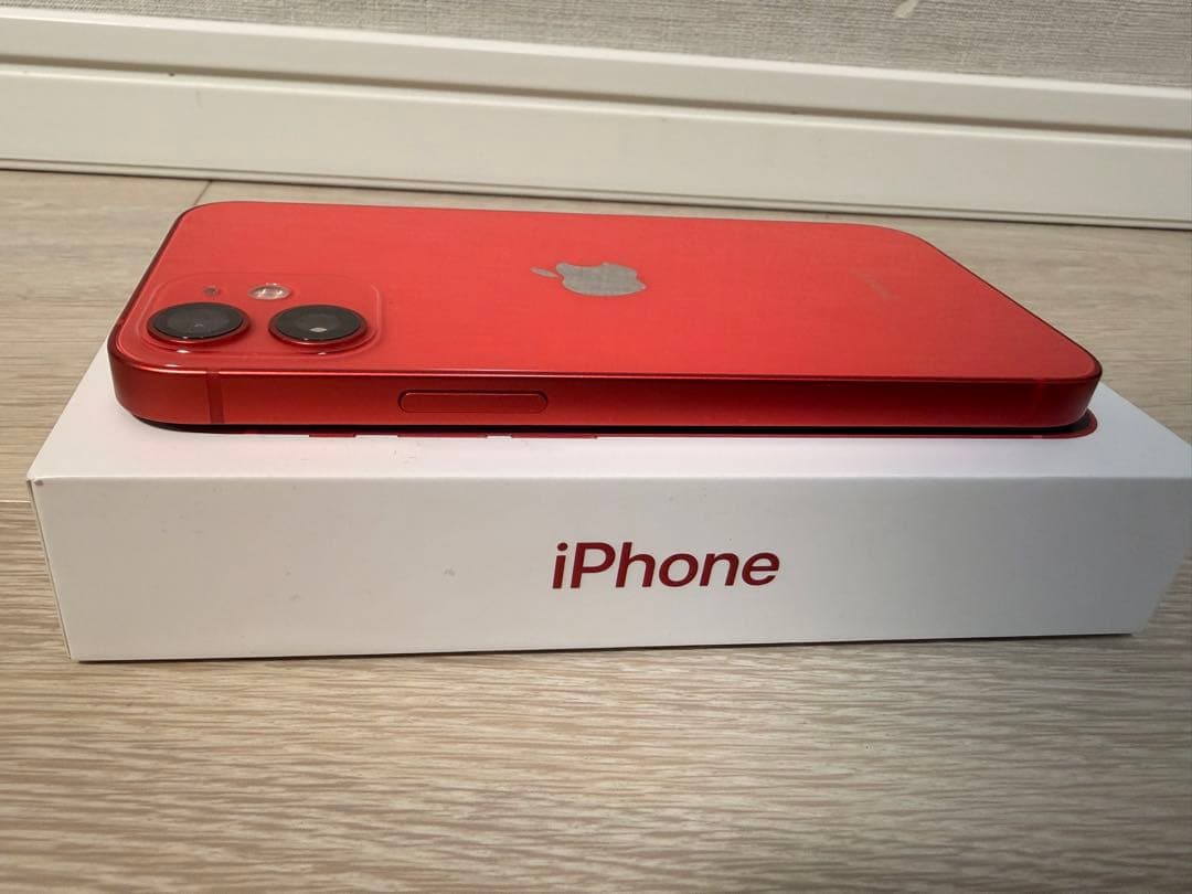 スマートフォン本体 iPhone 12 mini 128GB (PRODUCT)RED
