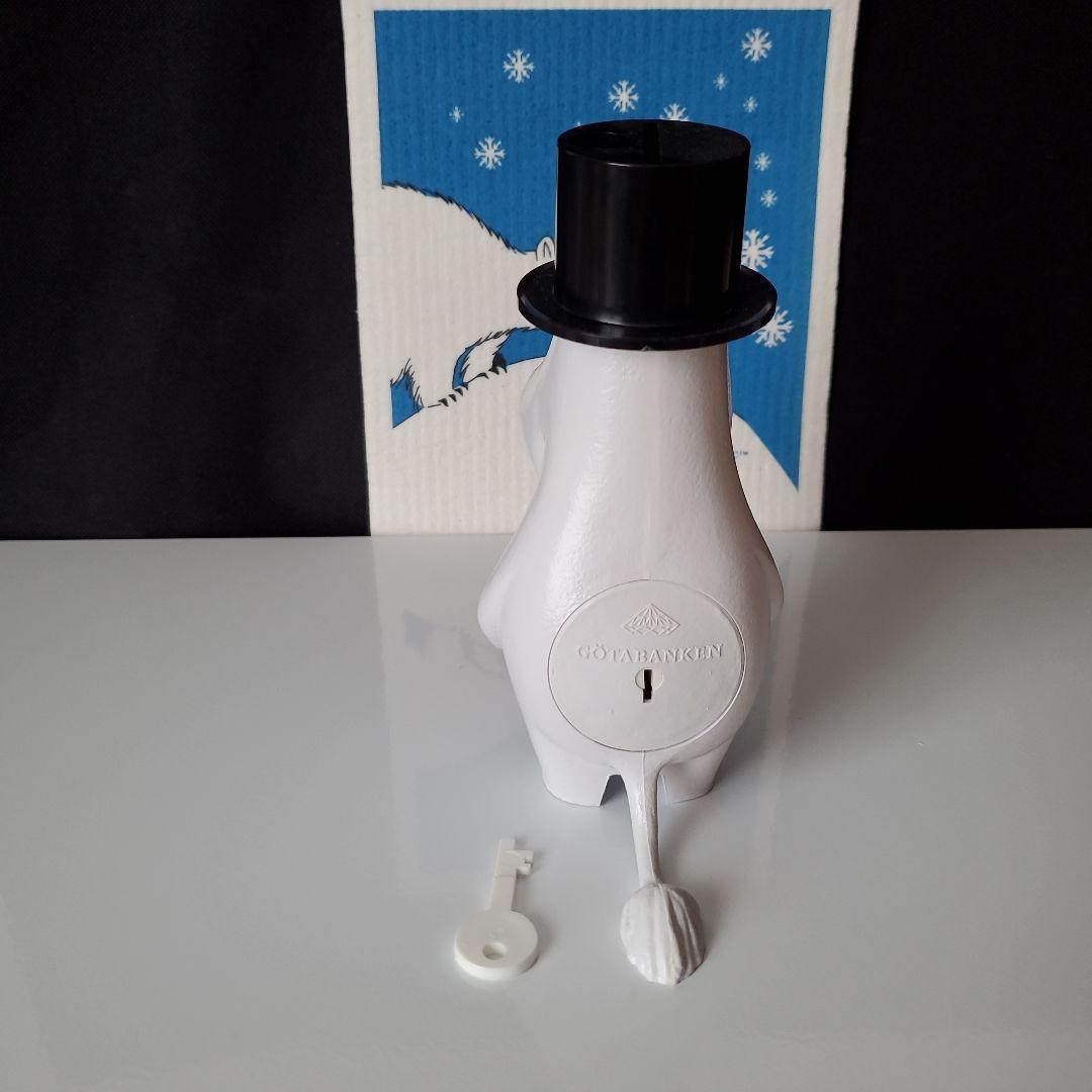 moppii 70s 未使用 ムーミンパパ 貯金箱 スウェーデンの銀行