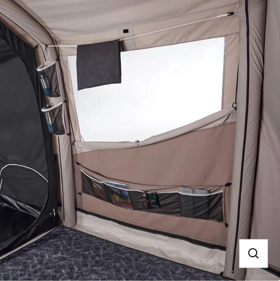 ケシュアエアテント　ドーム型　ベージュ