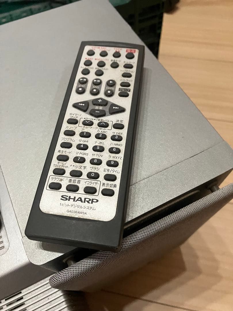 ◆完全売切！◆SHARP SD-GX1-S CD・MD・カセットデッキ◆