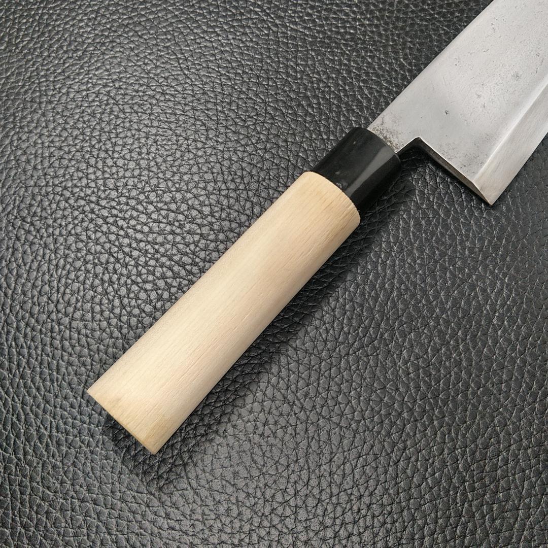 【希少】源昭忠 大出刃包丁 右利き用 刃渡り約240㎜ 研ぎ済