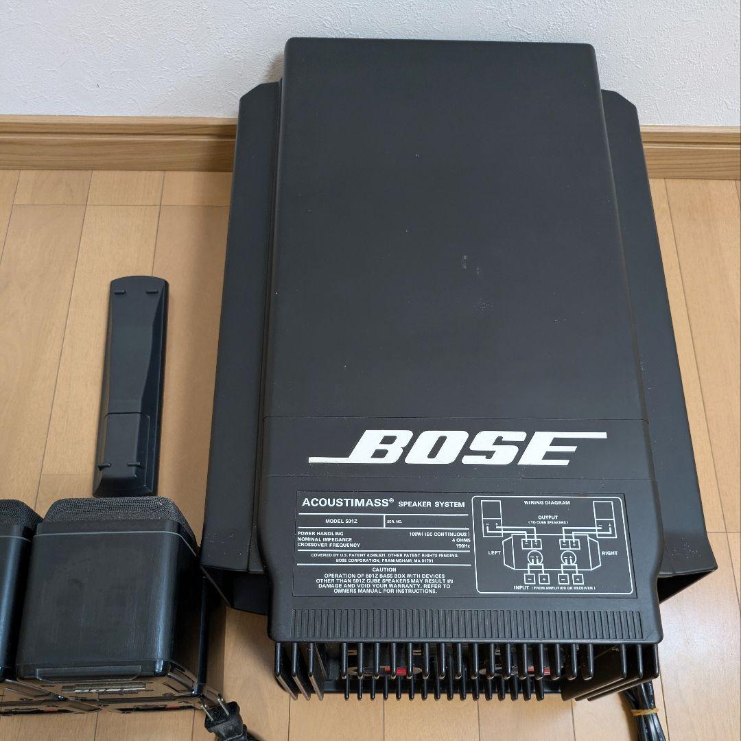 稼働品BOSEボーズ 501Z RA-18 DVA-18スピーカーシステムDVD