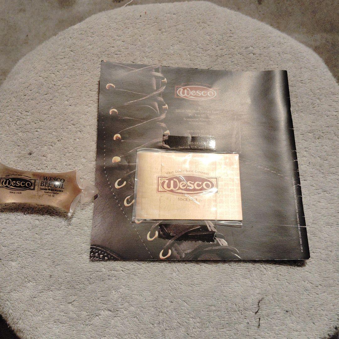 WESCO　ウエスコ　ミリタリーレザーブーツ 黒